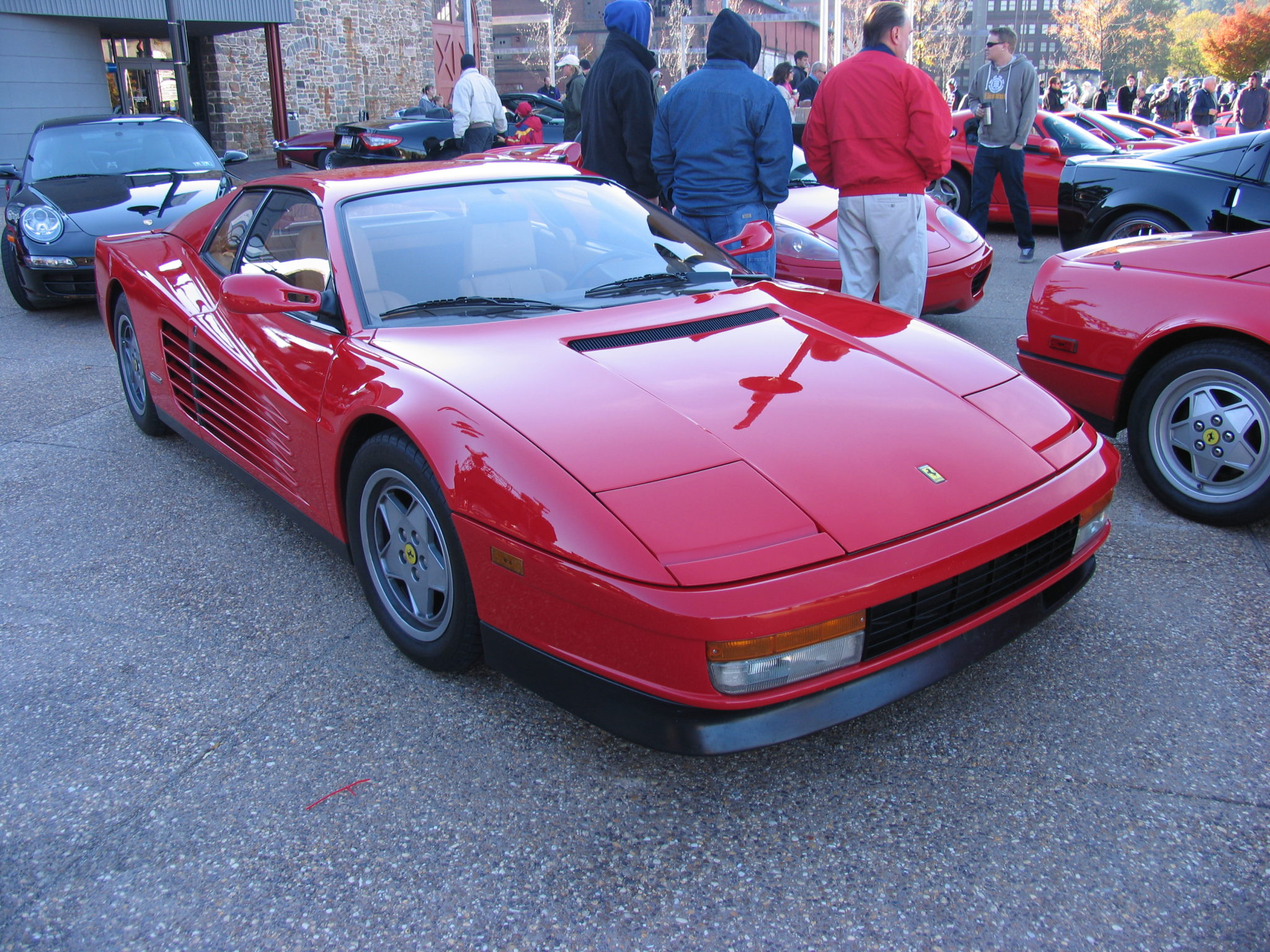 Ferrari Testarossa à injection k-Jetronic